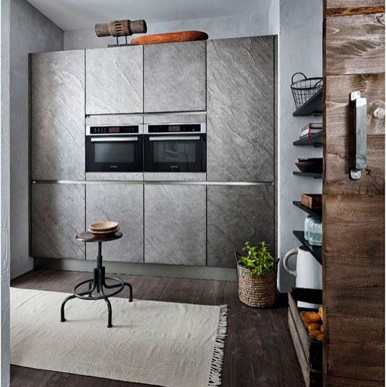 Обложка проекта: Кухня: декор сланца Black Star