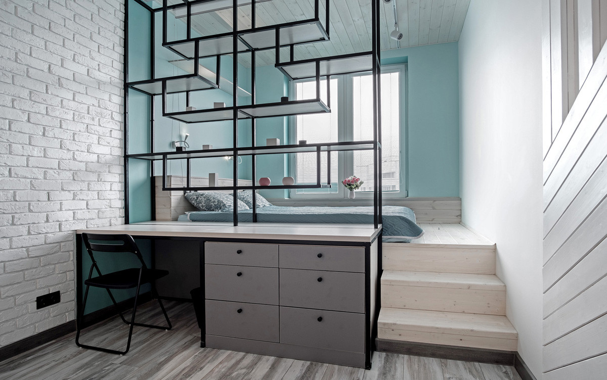 Просто фото: Как поставить кровать в маленькой спальне