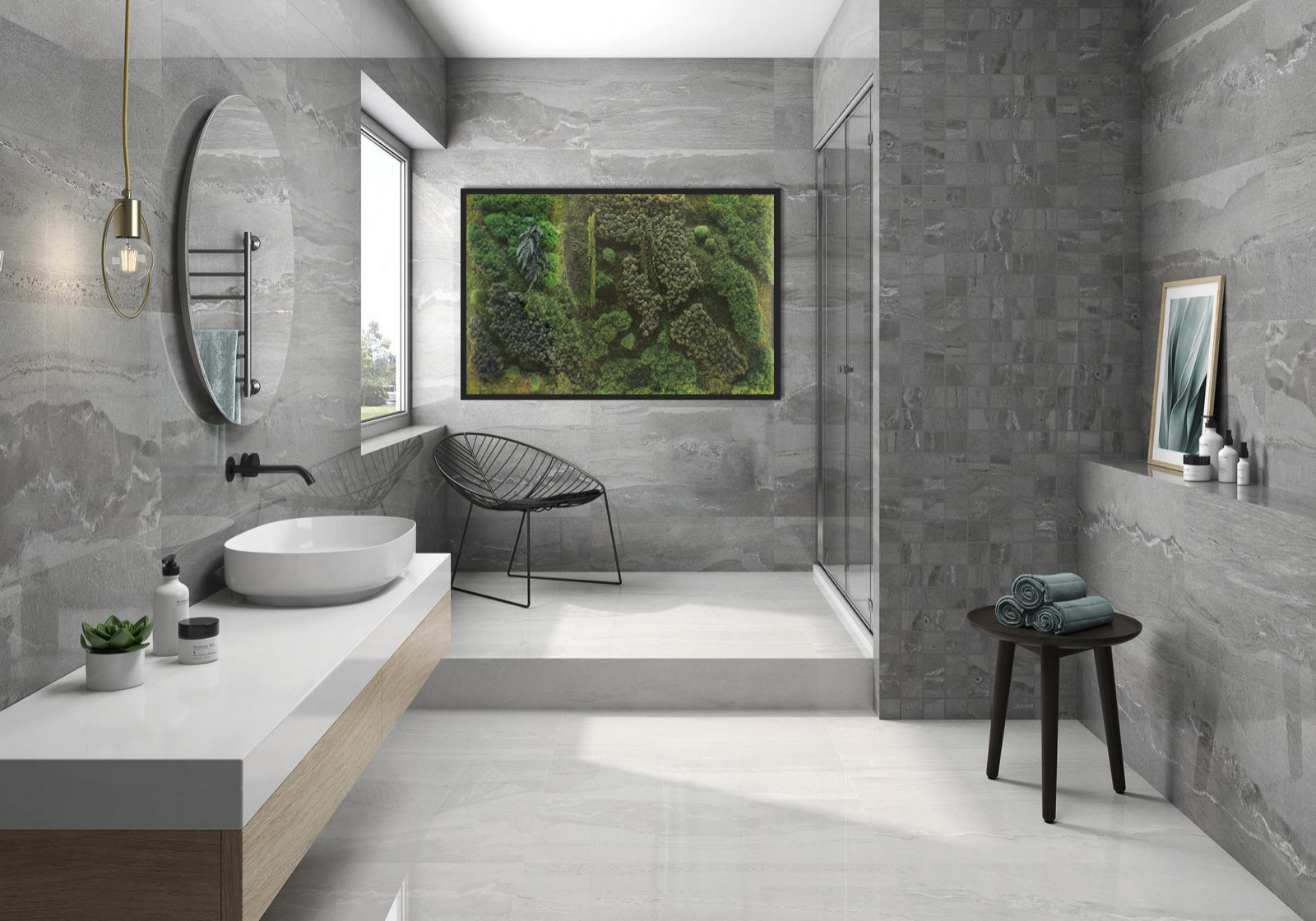 Stabilized Moss Panel