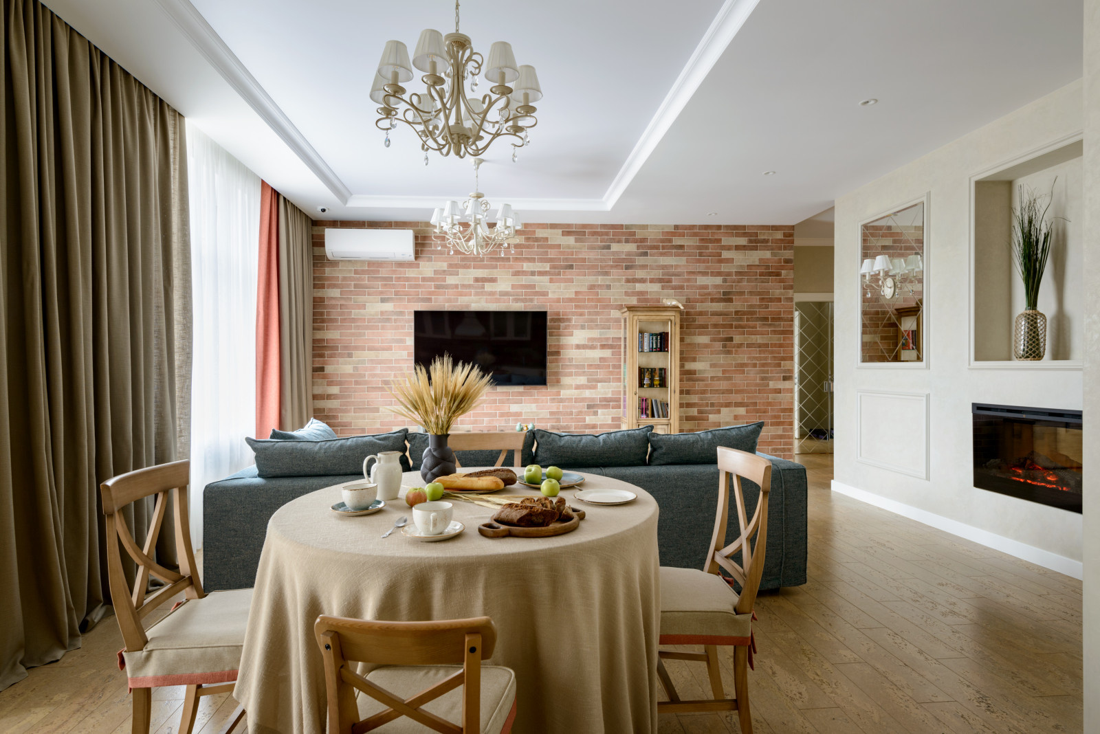 Деревенский шик в городской квартире