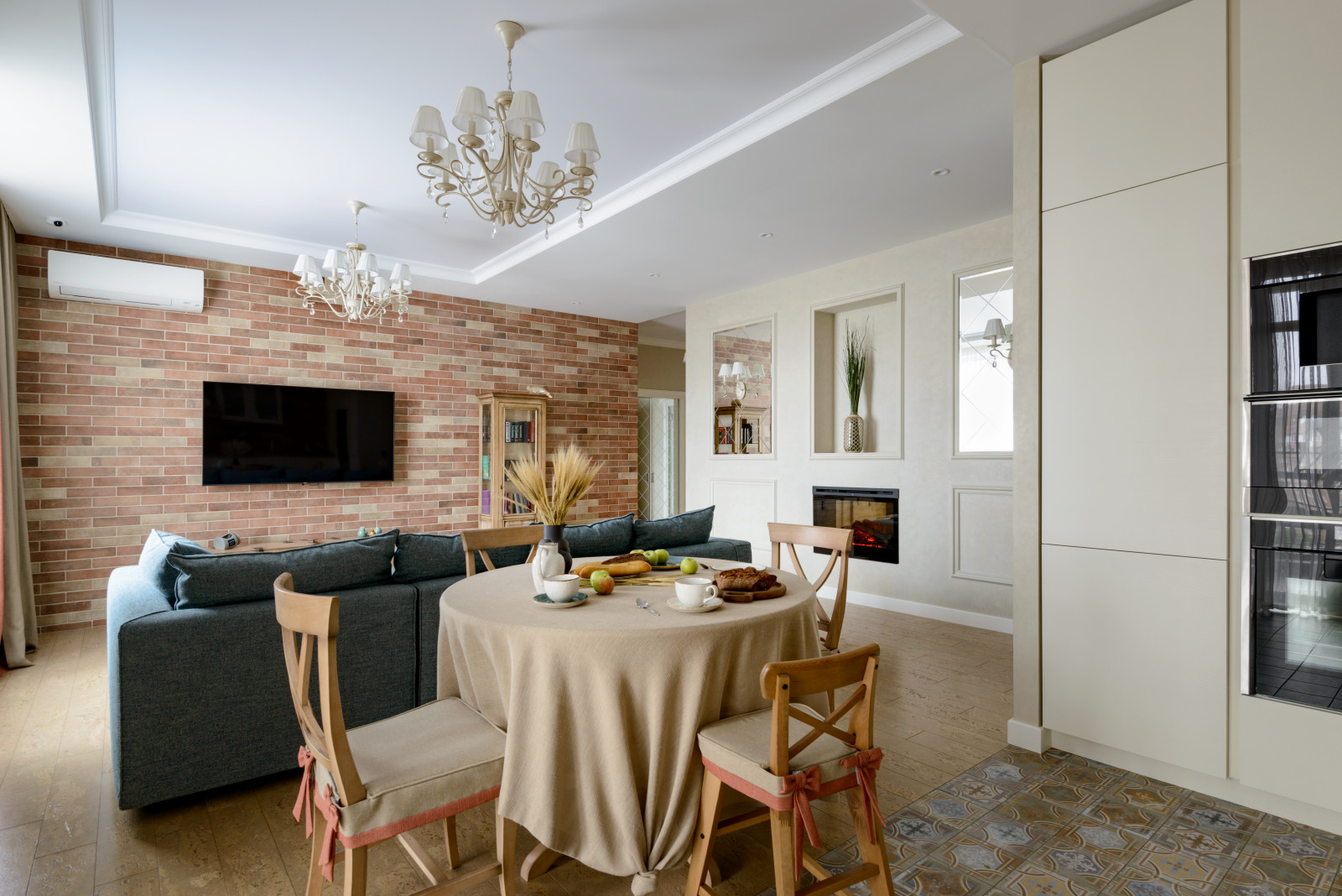 Деревенский шик в городской квартире