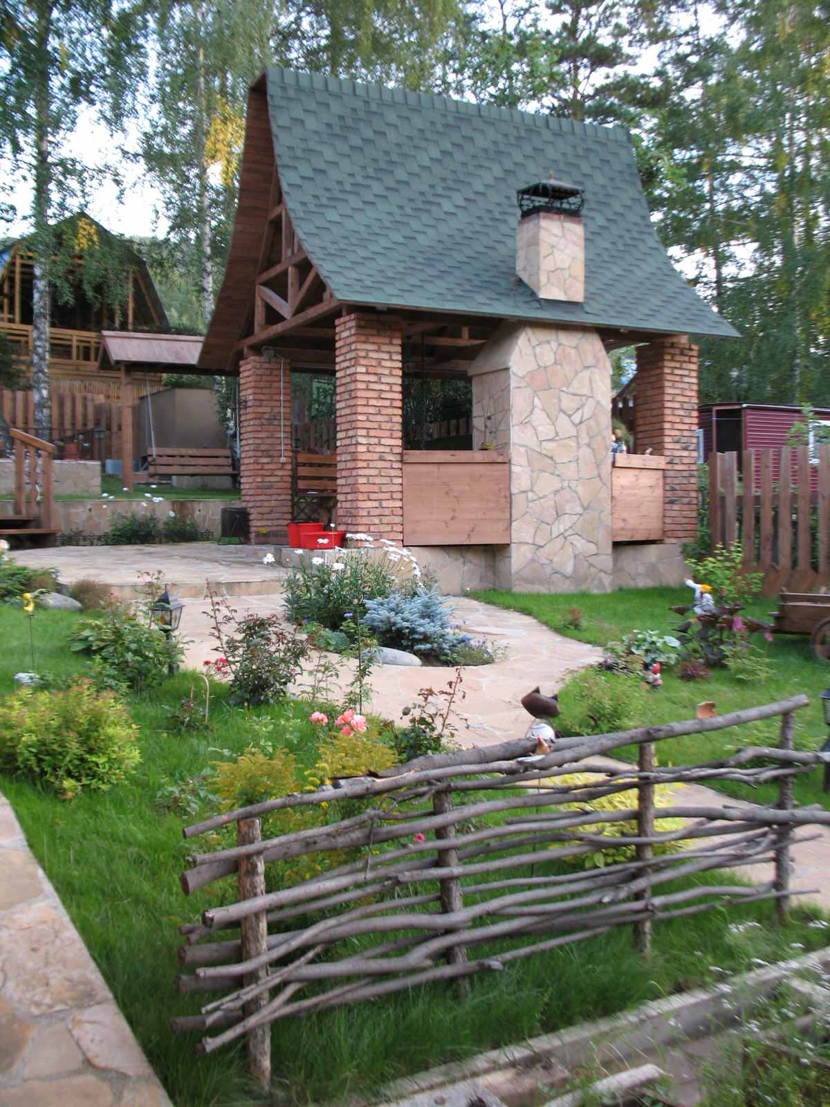 Беседки.