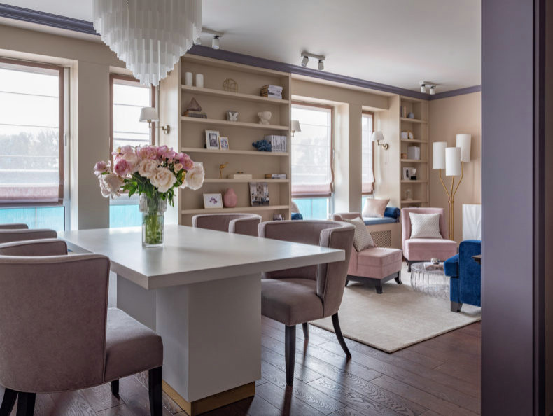 “Девичья” квартира в Москве, 59 м²