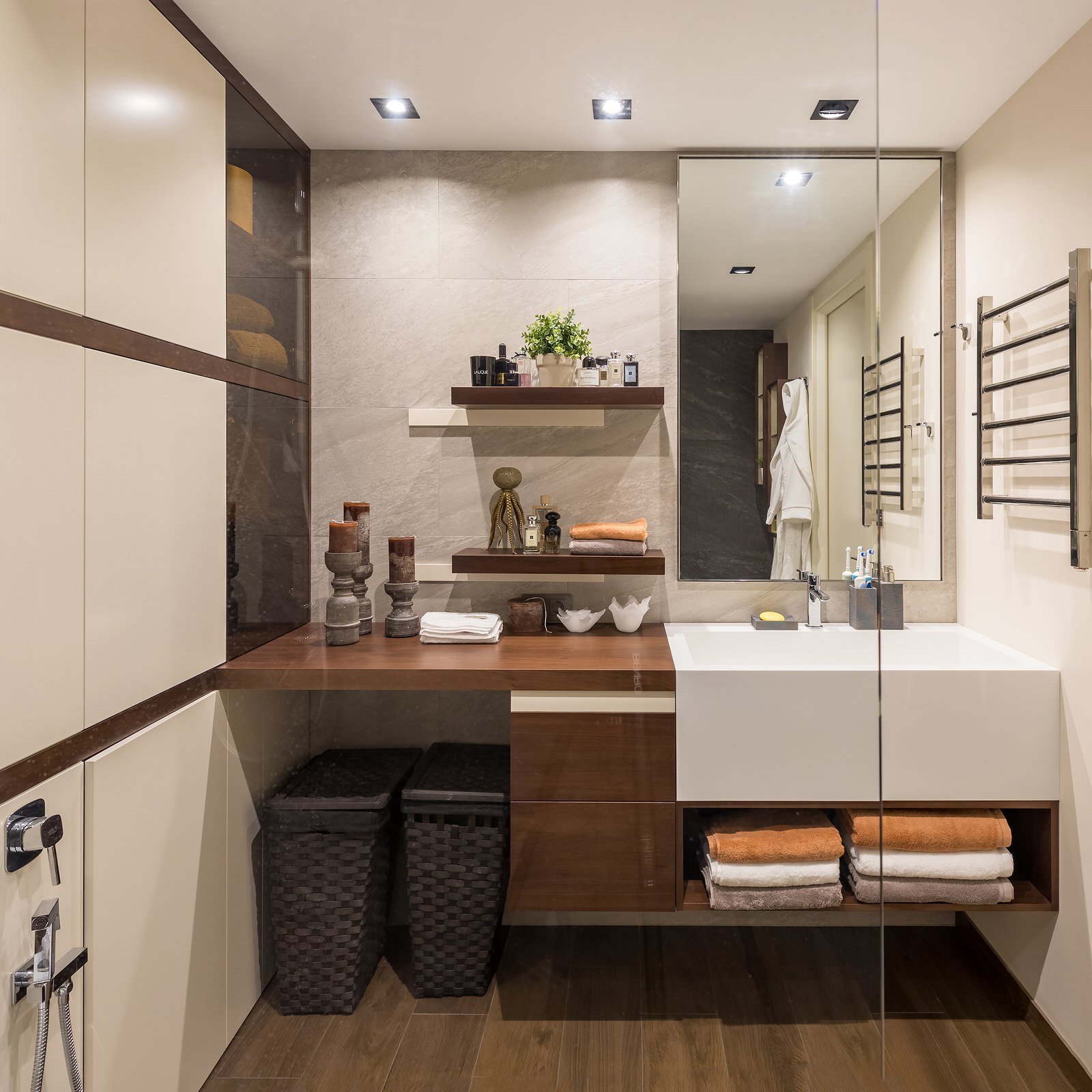 Реализация трехкомнатной квартиры ЖК"Народного ополчения"(Two-bedroom apartment)
