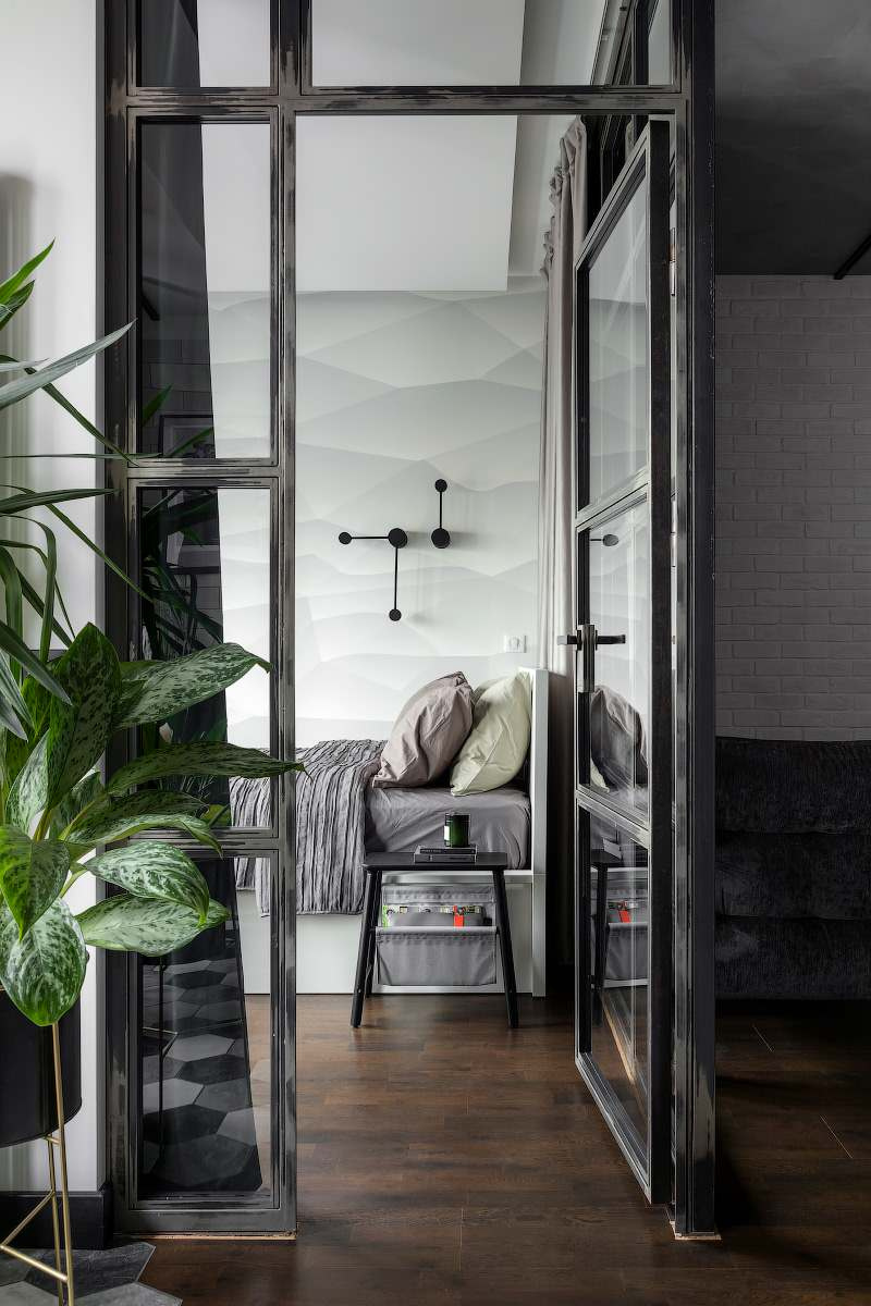 Поиск планировки: Студия для байкеров в небоскрёбе [5 планов]