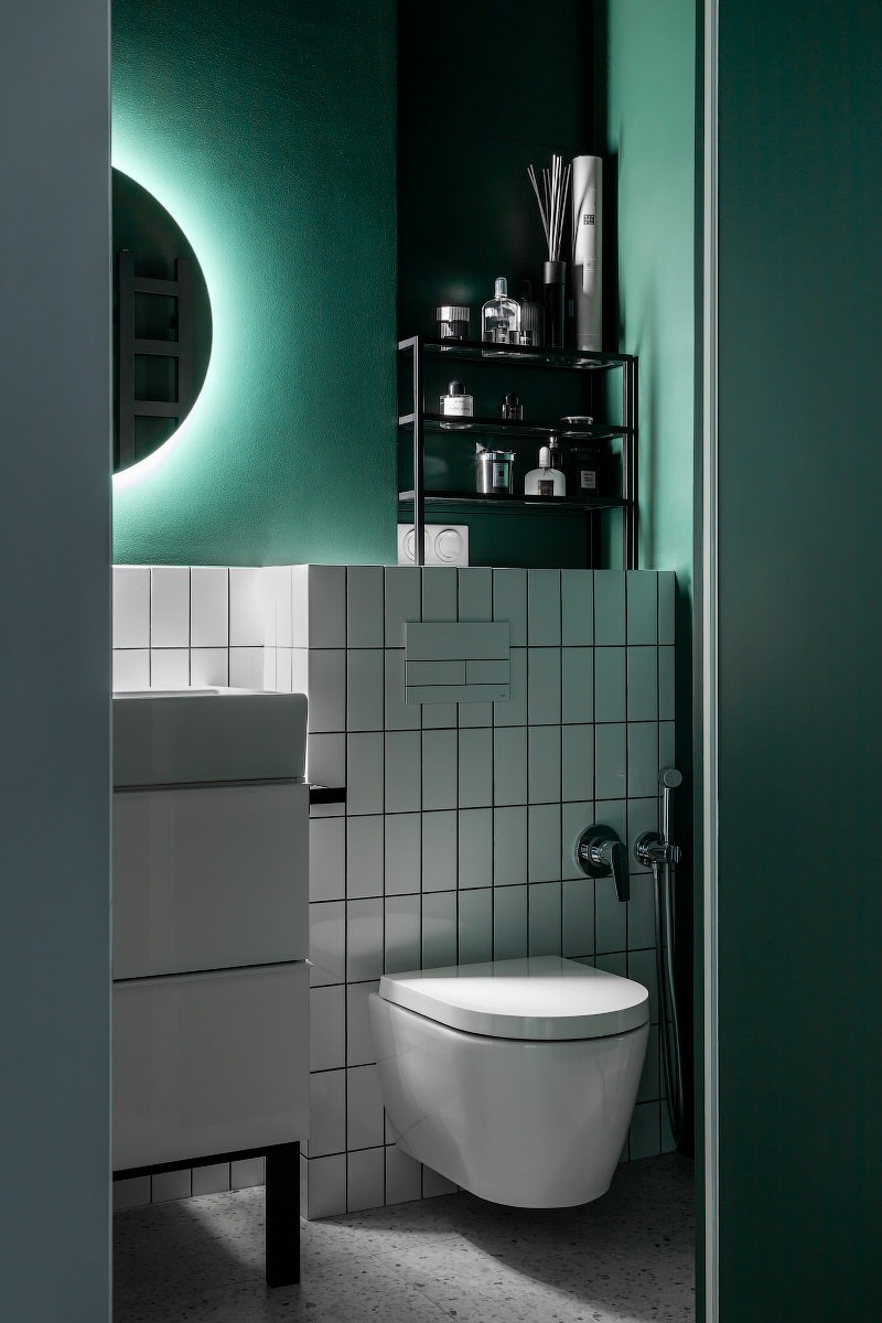 Современный интерьер квартиры-студии