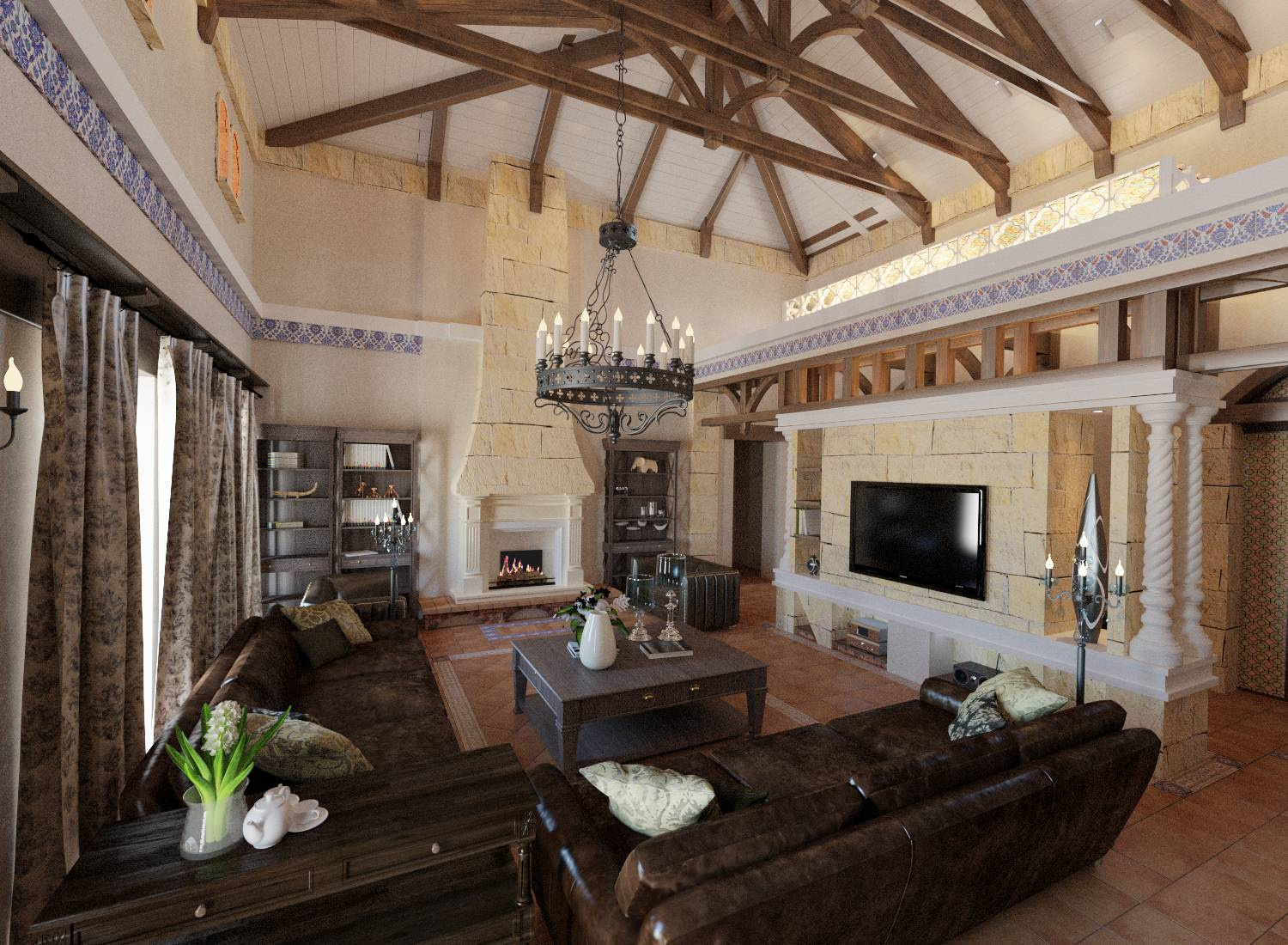 Обложка проекта: Вилла в п.Мержаново