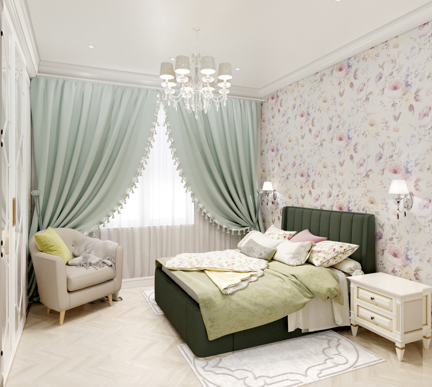 Interior Design in provice style