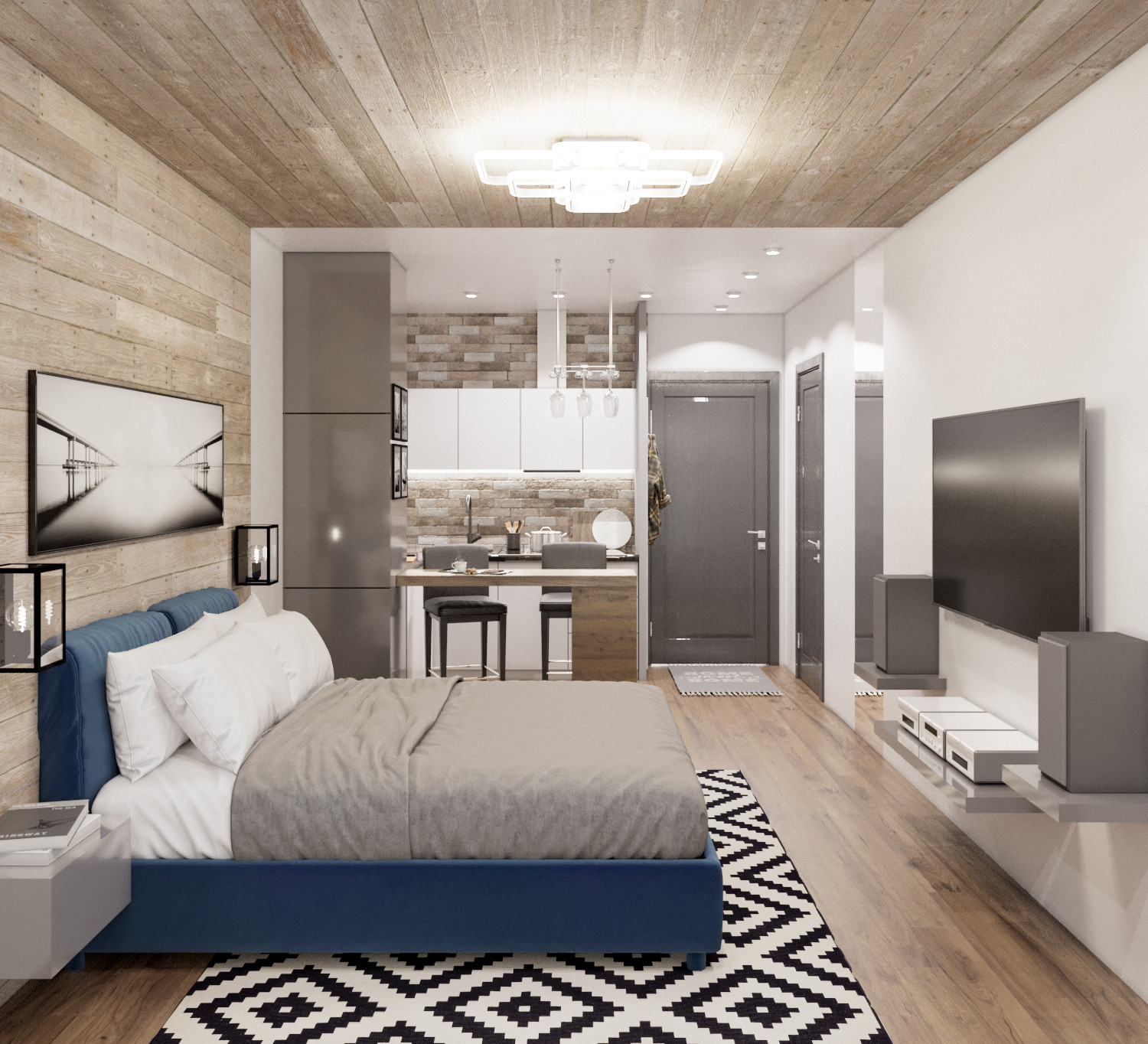 Interior Design in minimalistic style