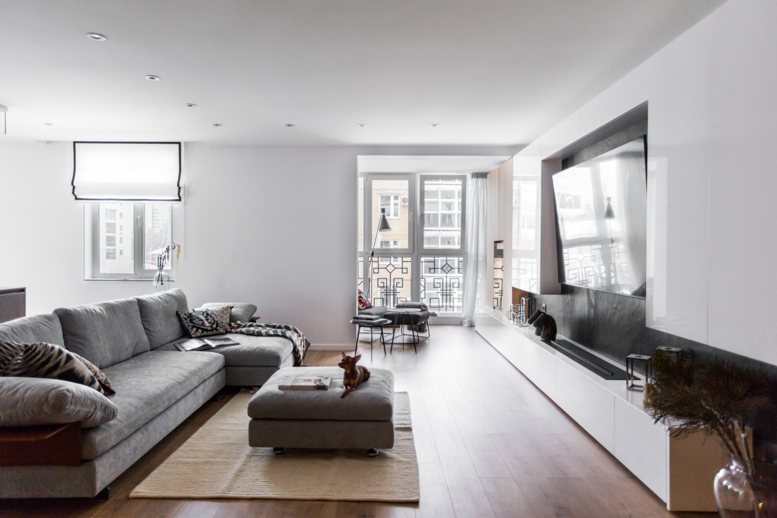 Houzz тур: Квартира в Перми с умным стеклом