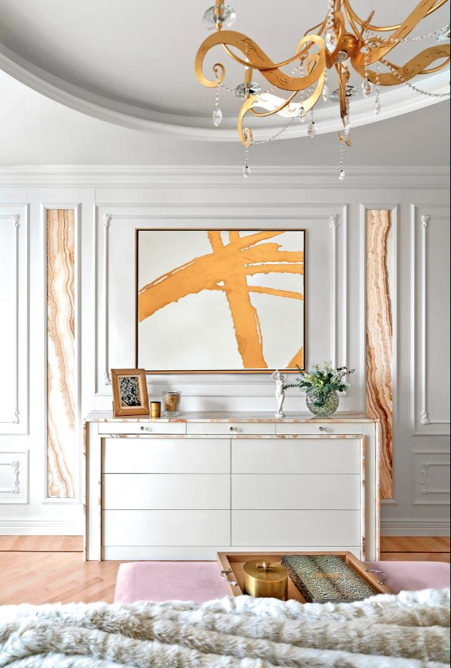 Неоклассика: квартира 140 кв.м. в ЖК "Сады Пекина"