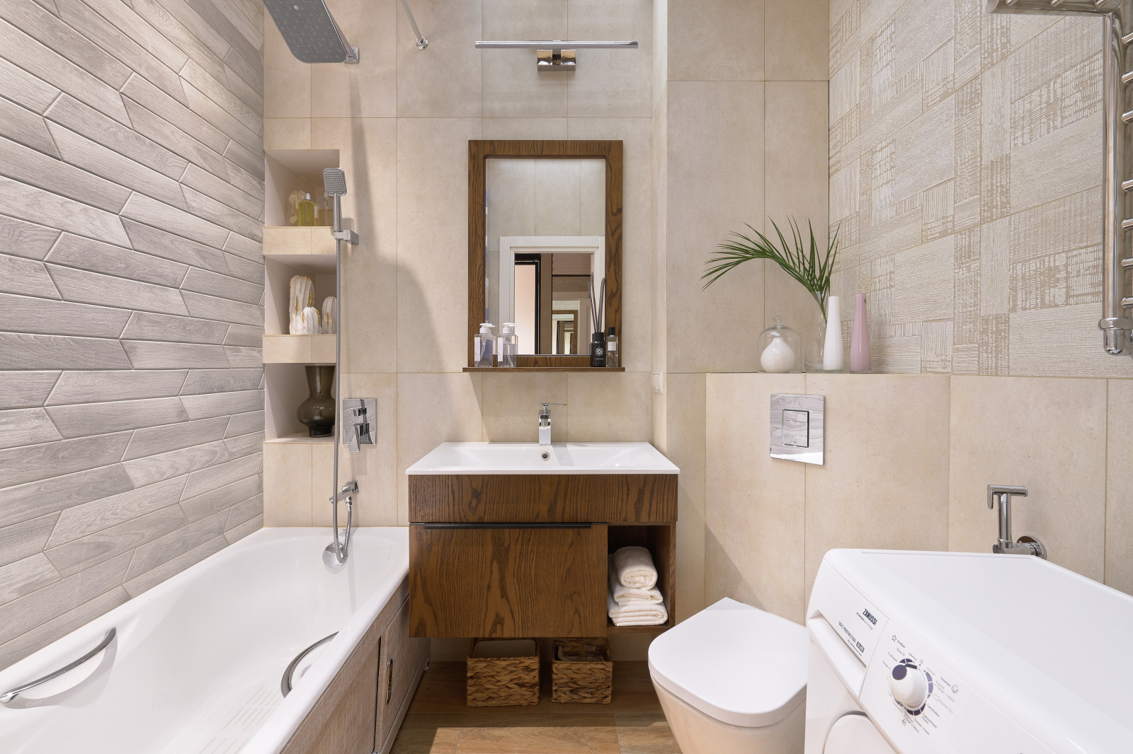 Houzz тур: 35 кв.м с панорамным окном из спальни в гостиную