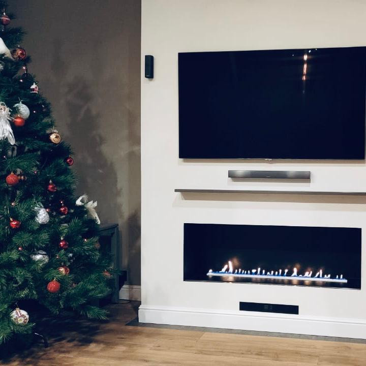 Обложка проекта: Автоматический биокамин Good Fire 1200 в квартире на Киевском шоссе