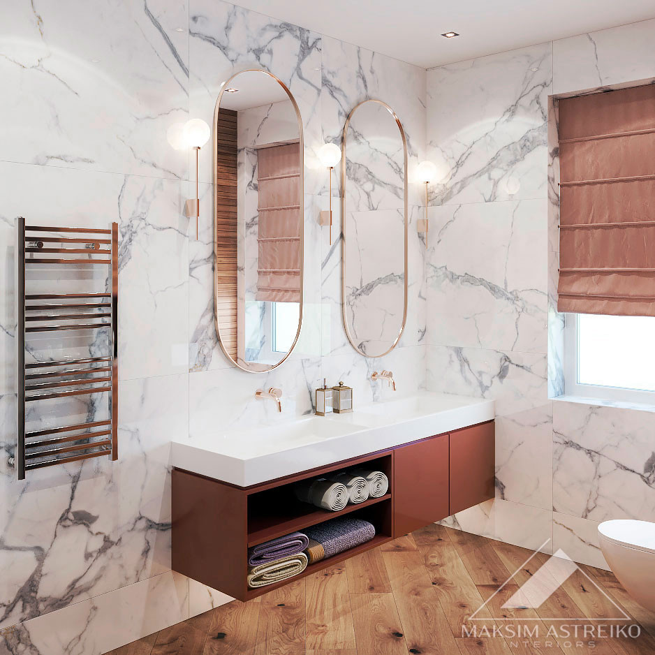 Современный интерьер коттеджа в Могилеве