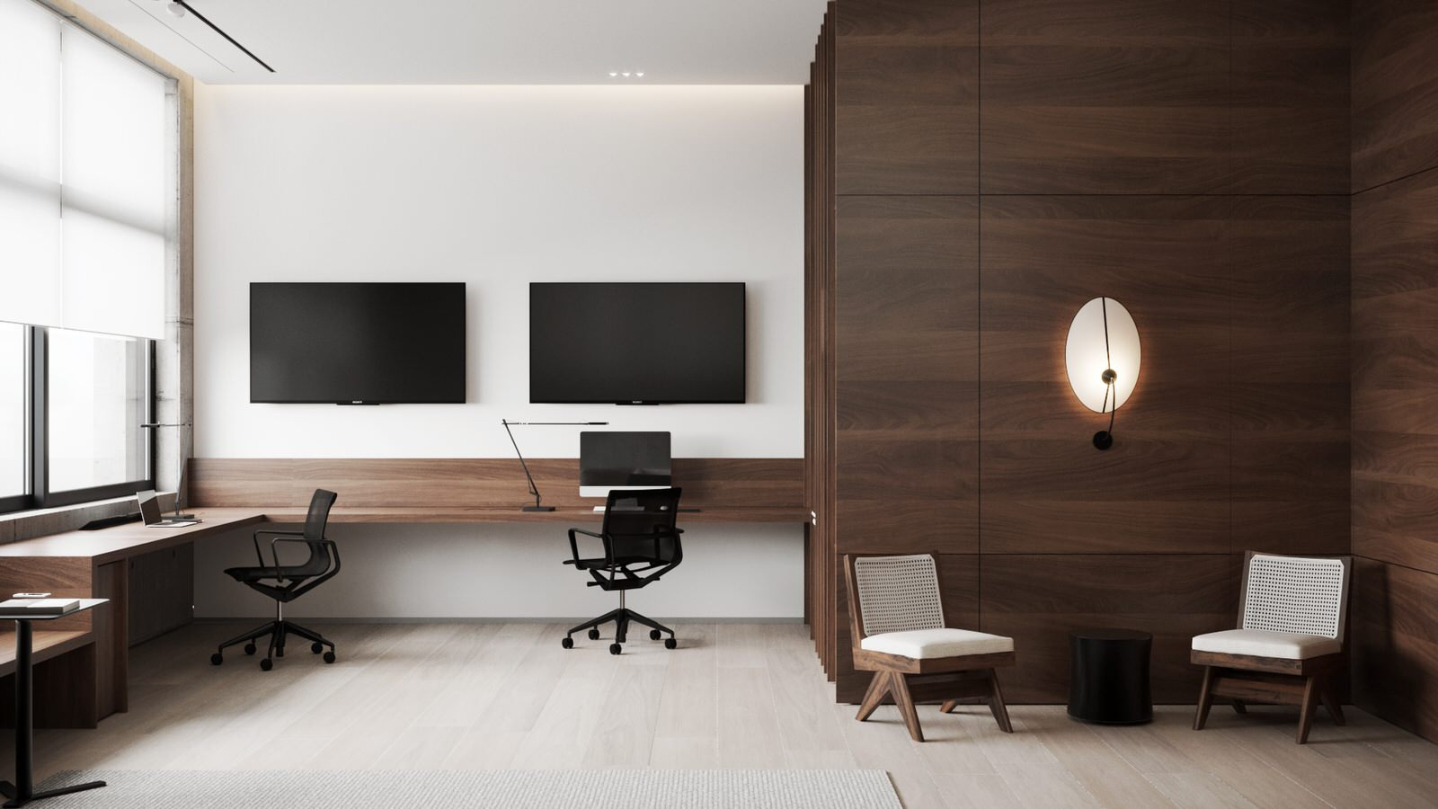 The Whale – Minimalist modern home office