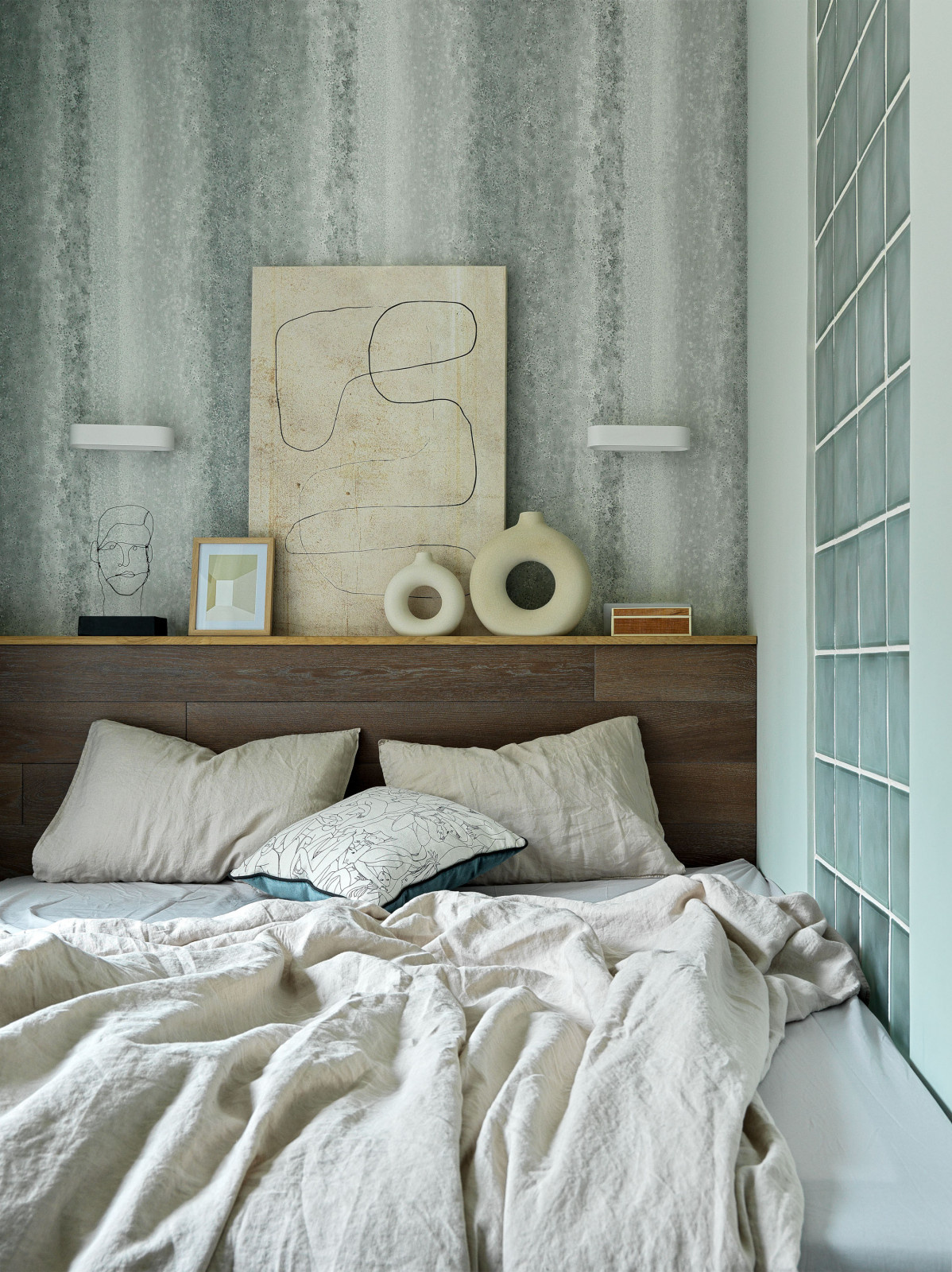 Houzz тур: Зеленая квартира с оглядкой на 1970-е