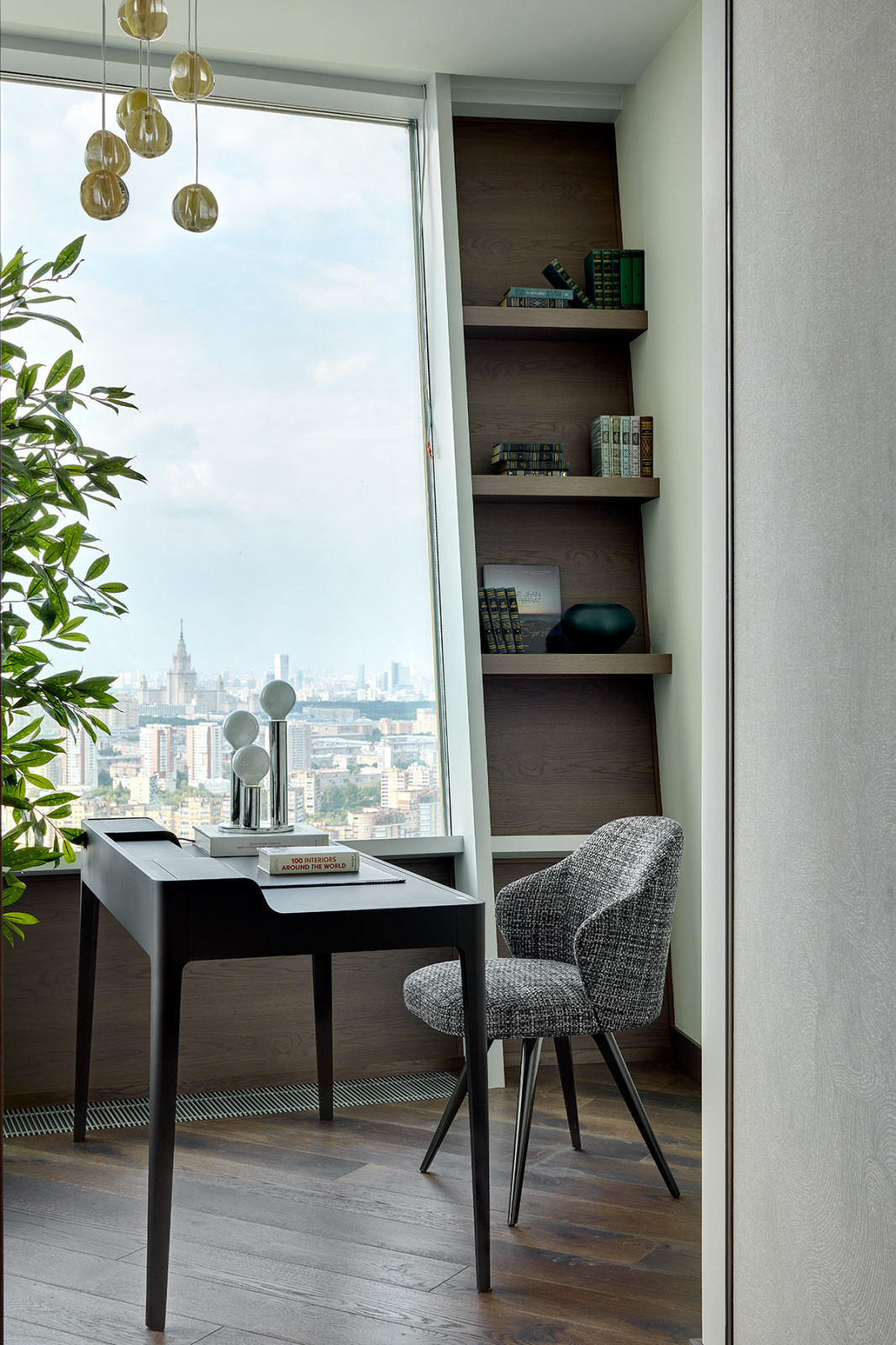 Houzz тур: Квартира с радиусной планировкой