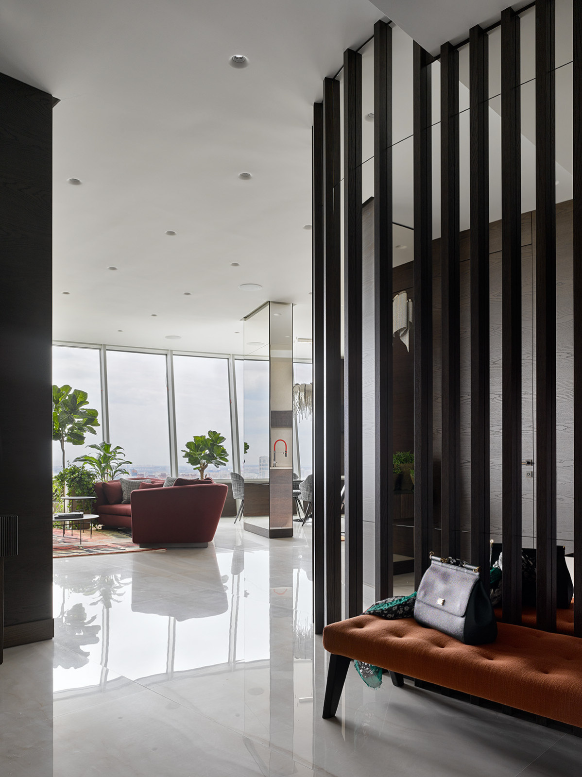 Houzz тур: Квартира с радиусной планировкой