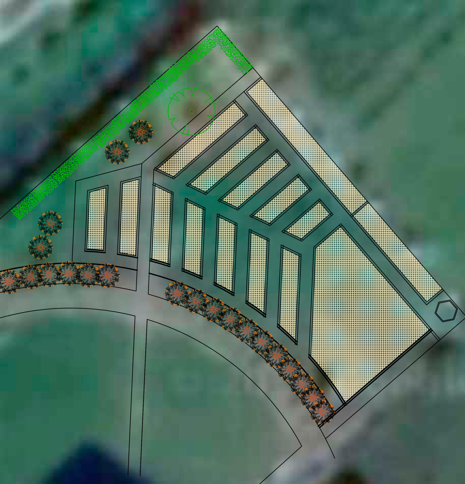 Обложка проекта: Реконструкция огорода в Аксёново