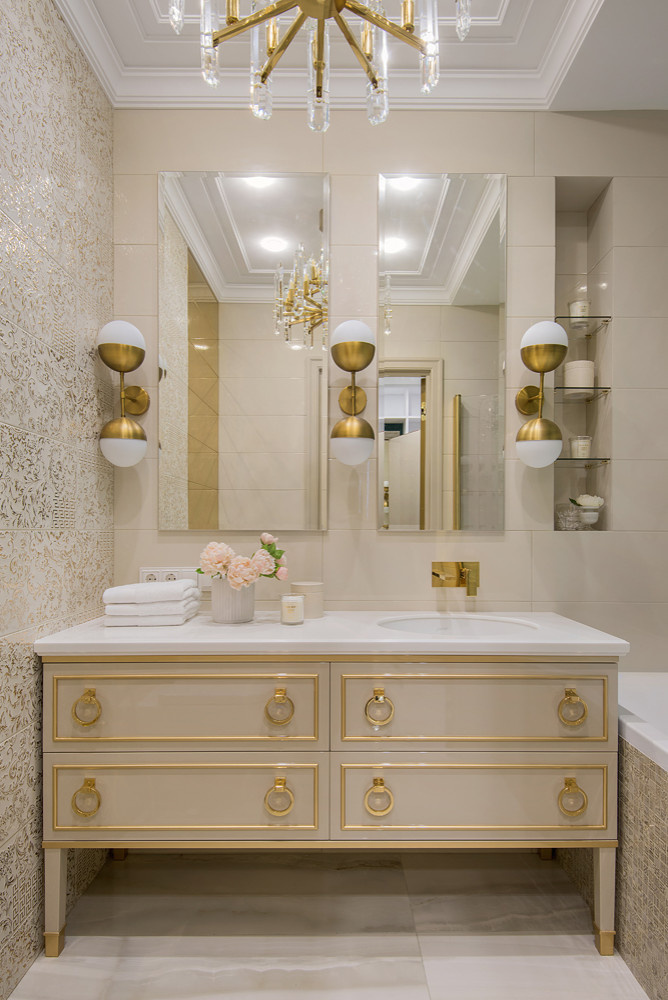 Проект недели: Спальня с проходной гардеробной и ванной комнатой