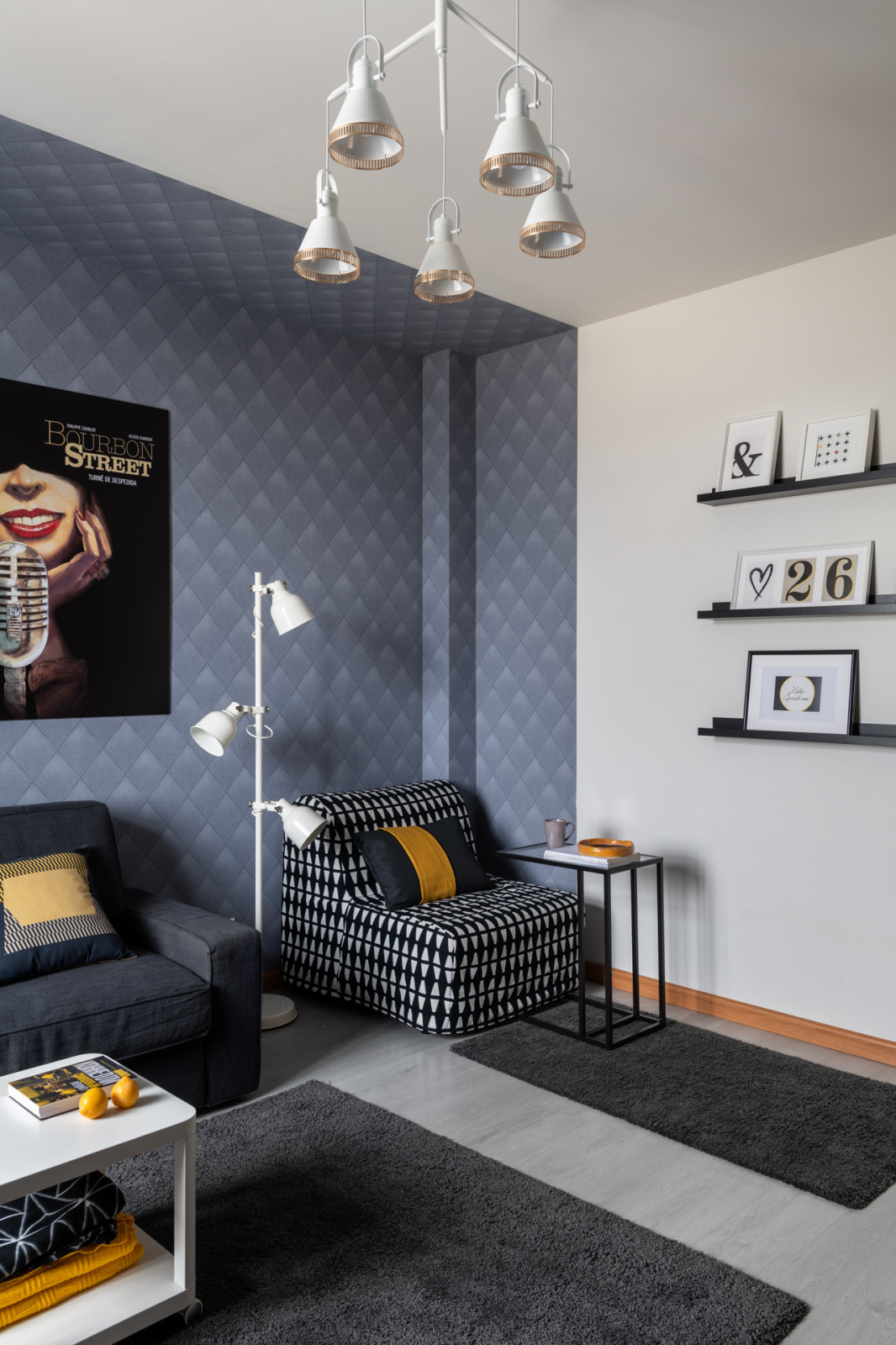 Houzz тур: Квартира для сдачи в аренду — с настроением джаза