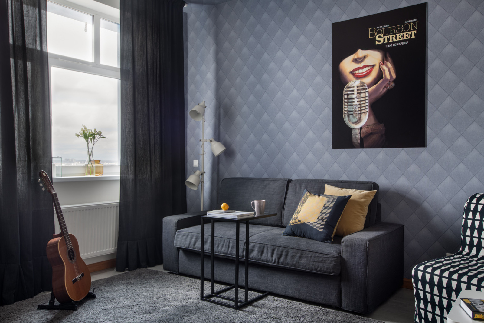 Houzz тур: Квартира для сдачи в аренду — с настроением джаза