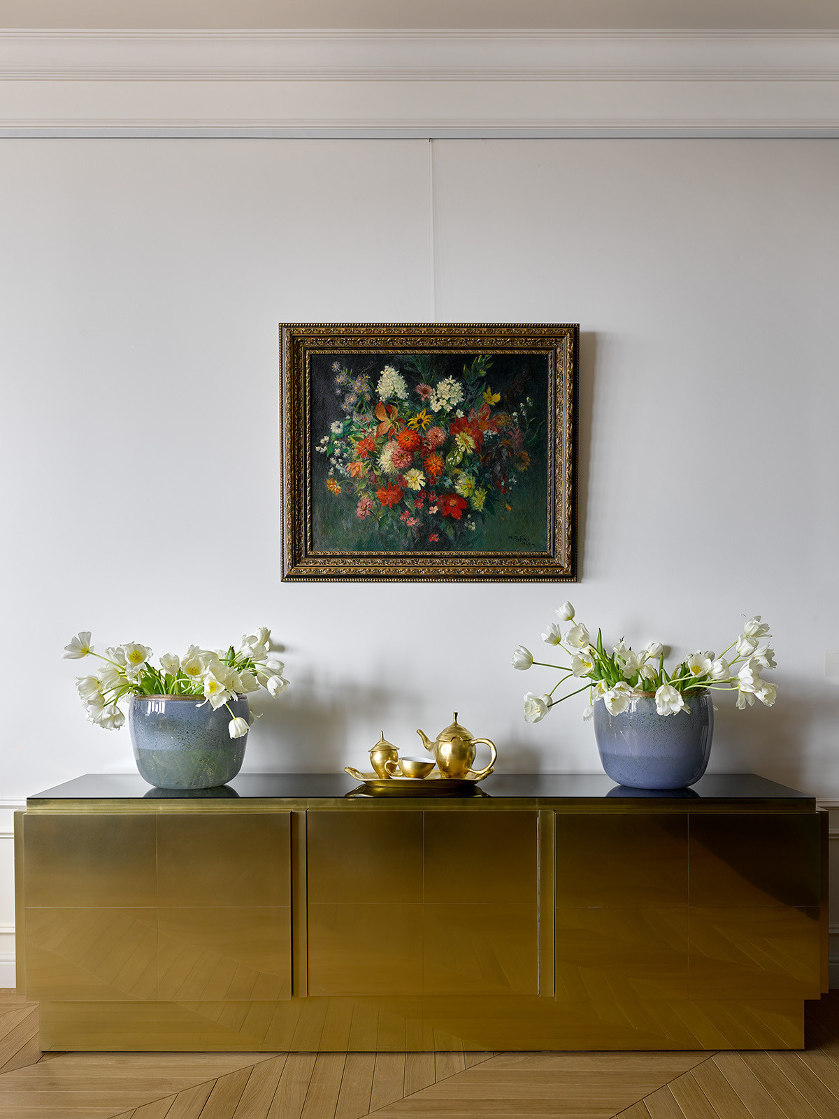 Квартира с китайской ширмой