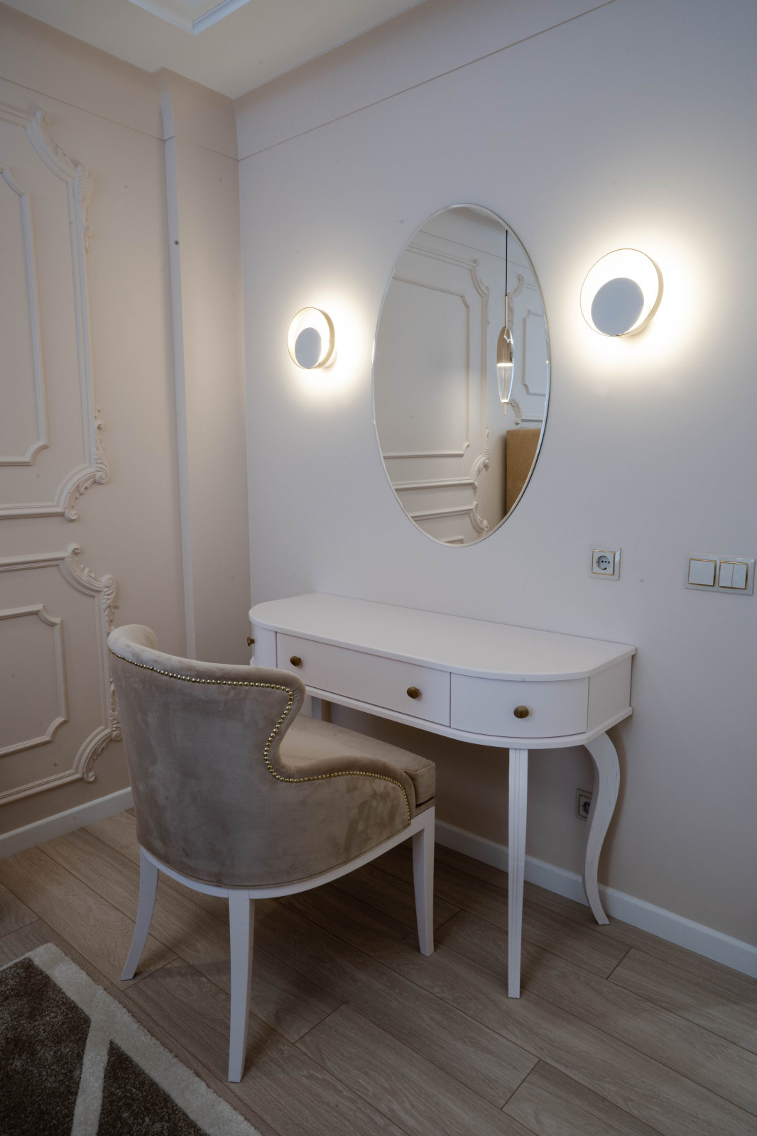 Классический интерьер, 108 кВ, ЖК Парковый