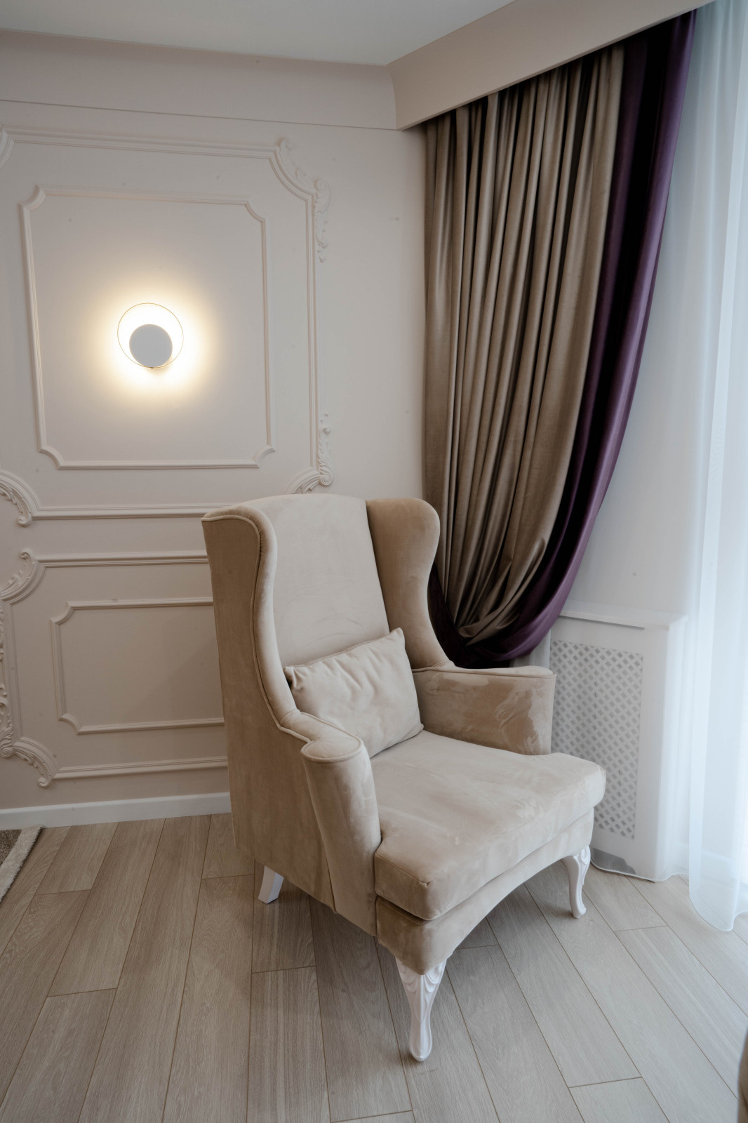 Классический интерьер, 108 кВ, ЖК Парковый