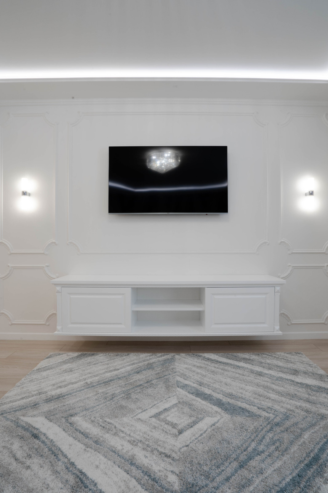 Классический интерьер, 108 кВ, ЖК Парковый