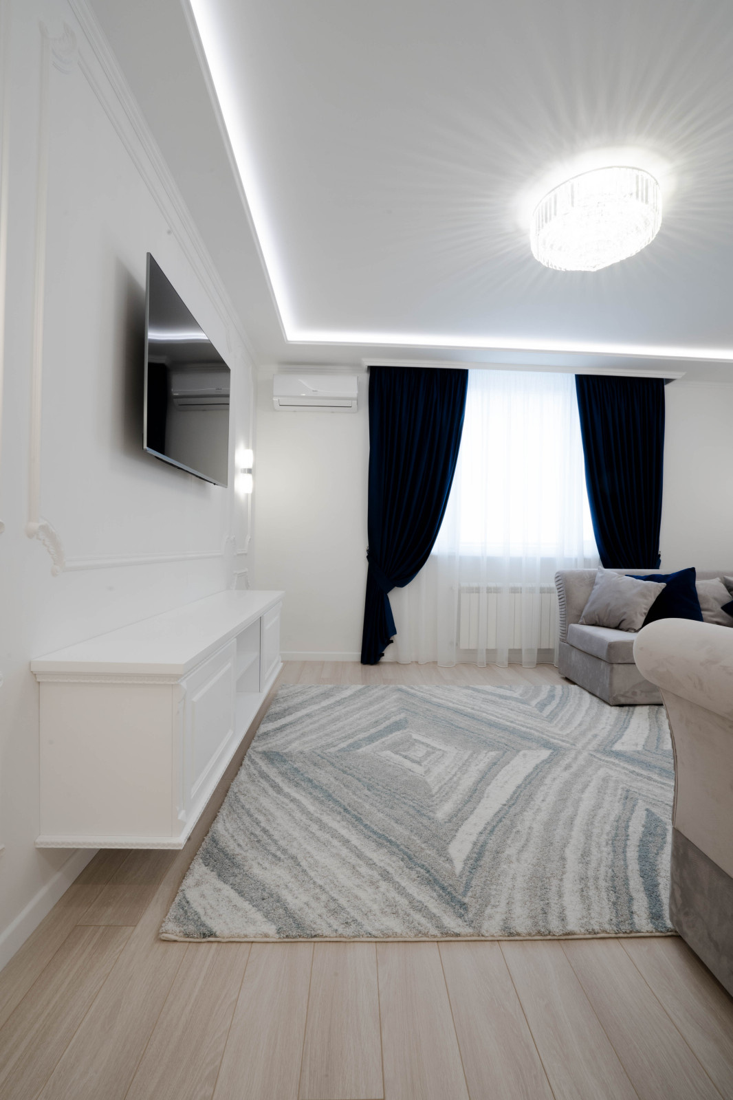 Классический интерьер, 108 кВ, ЖК Парковый