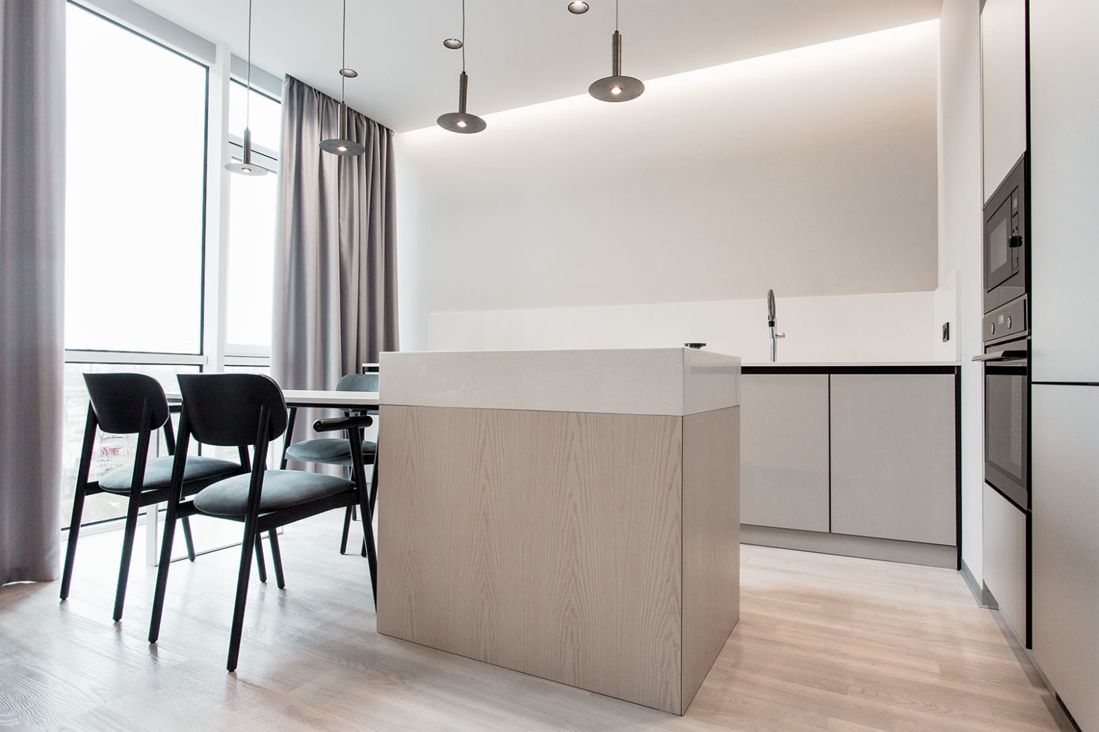 Scandinavian minimalism apartments