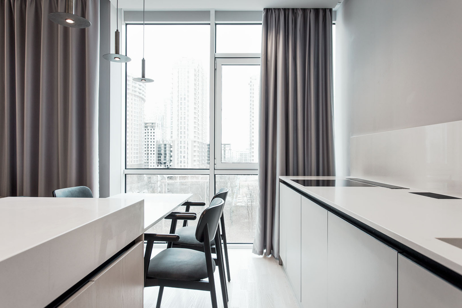 Scandinavian minimalism apartments