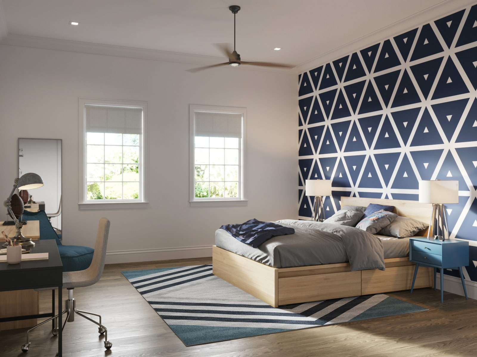 M Residence. Kids bedrooms