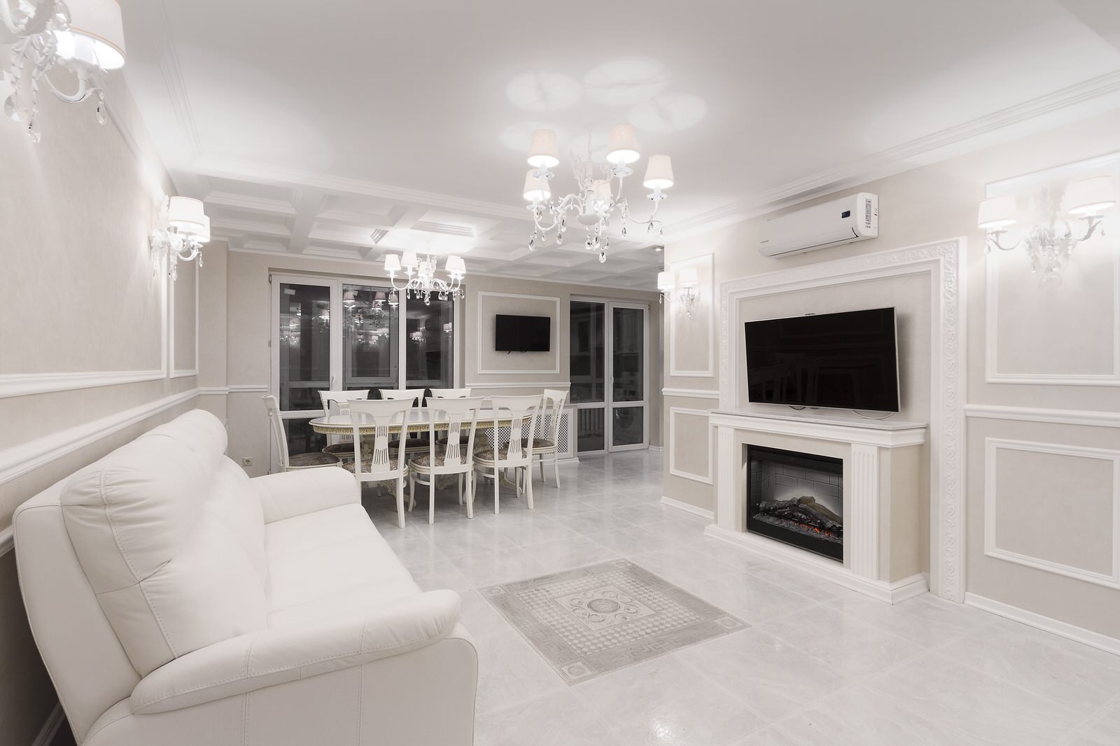 Обложка проекта: Белоснежная квартира в Уфе - проект архитектора Кати Камбаровой