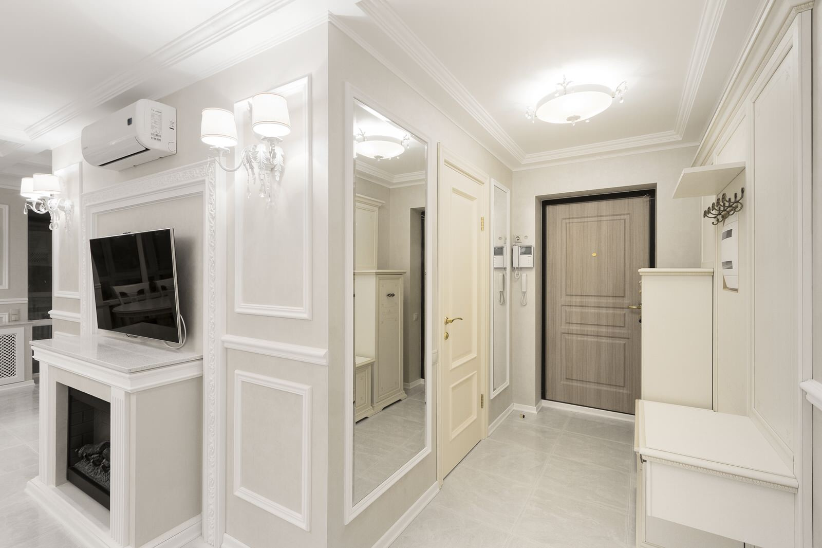 Белоснежная квартира в Уфе - проект архитектора Кати Камбаровой