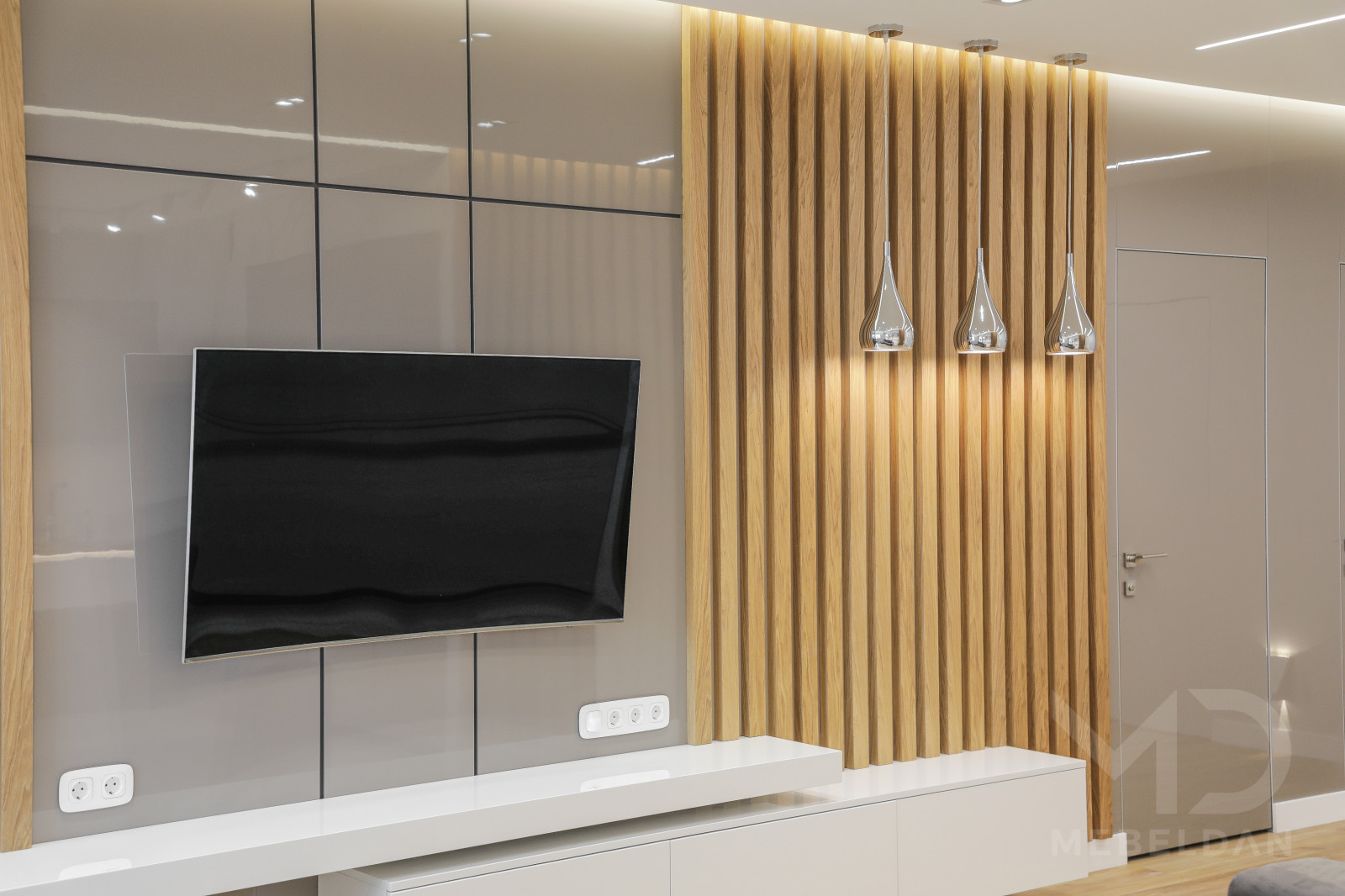 Мебель в стиле минимализм для квартиры 90м2