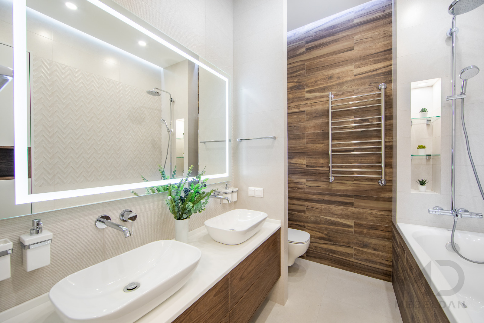 Квартира под ключ площадью 115м2