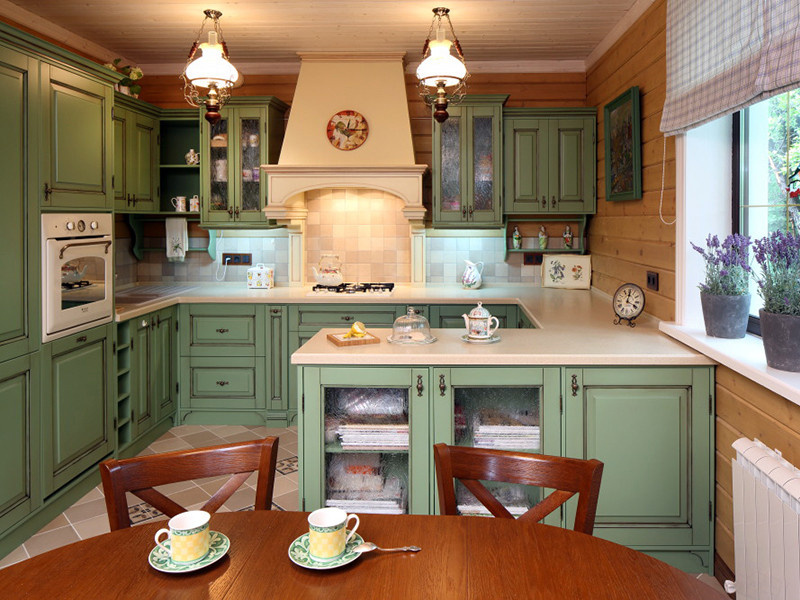 Дизайн интерьера деревянного дома 300 кв.м. в Крекшино