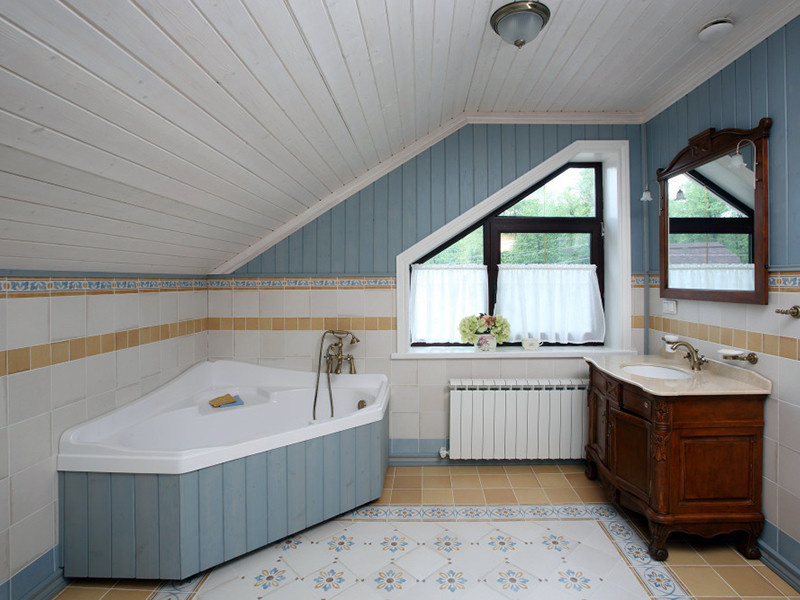 Дизайн интерьера деревянного дома 300 кв.м. в Крекшино