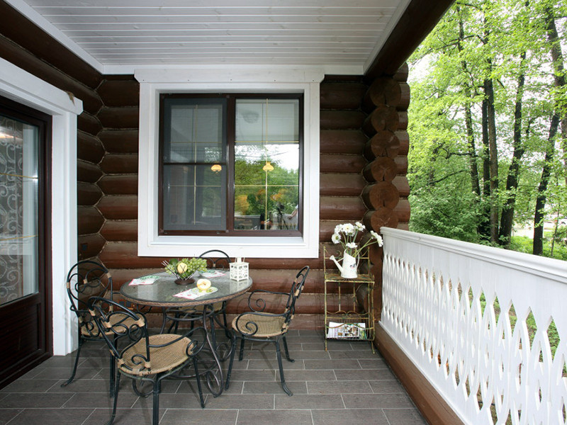 Дизайн интерьера деревянного дома 300 кв.м. в Крекшино