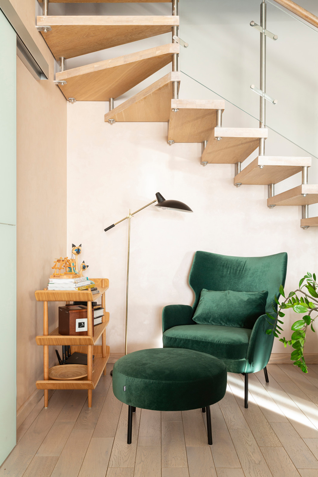 Квартира с природными фактурами в Одинцово