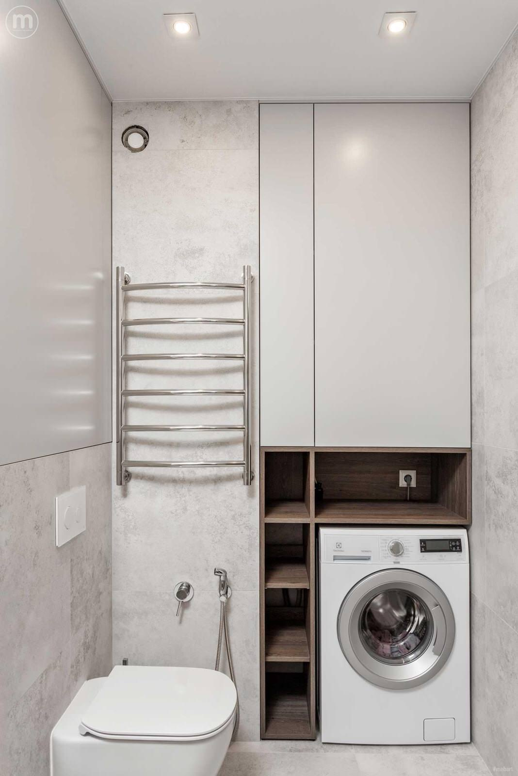 Светлая ванная комната