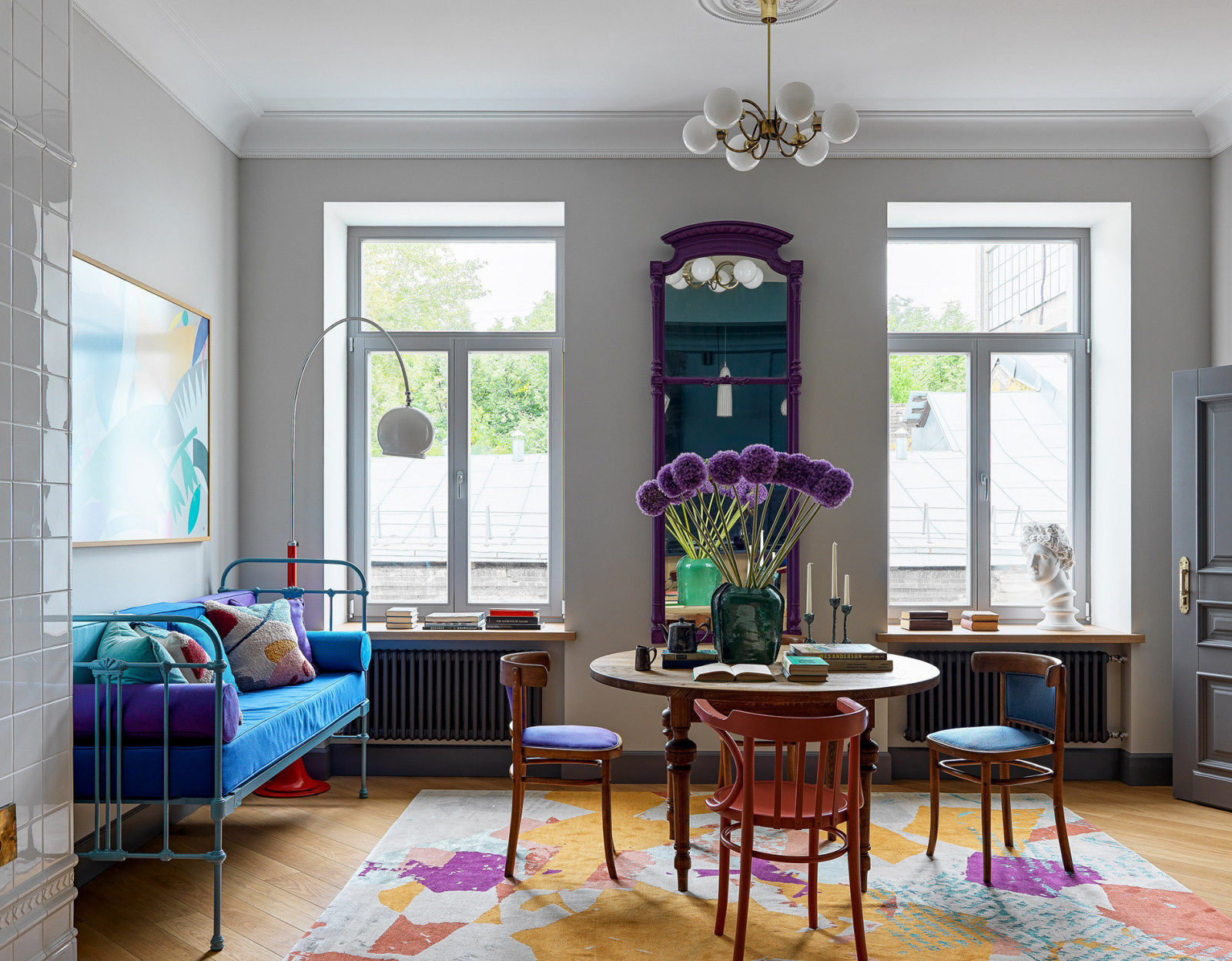 Colorful apartment