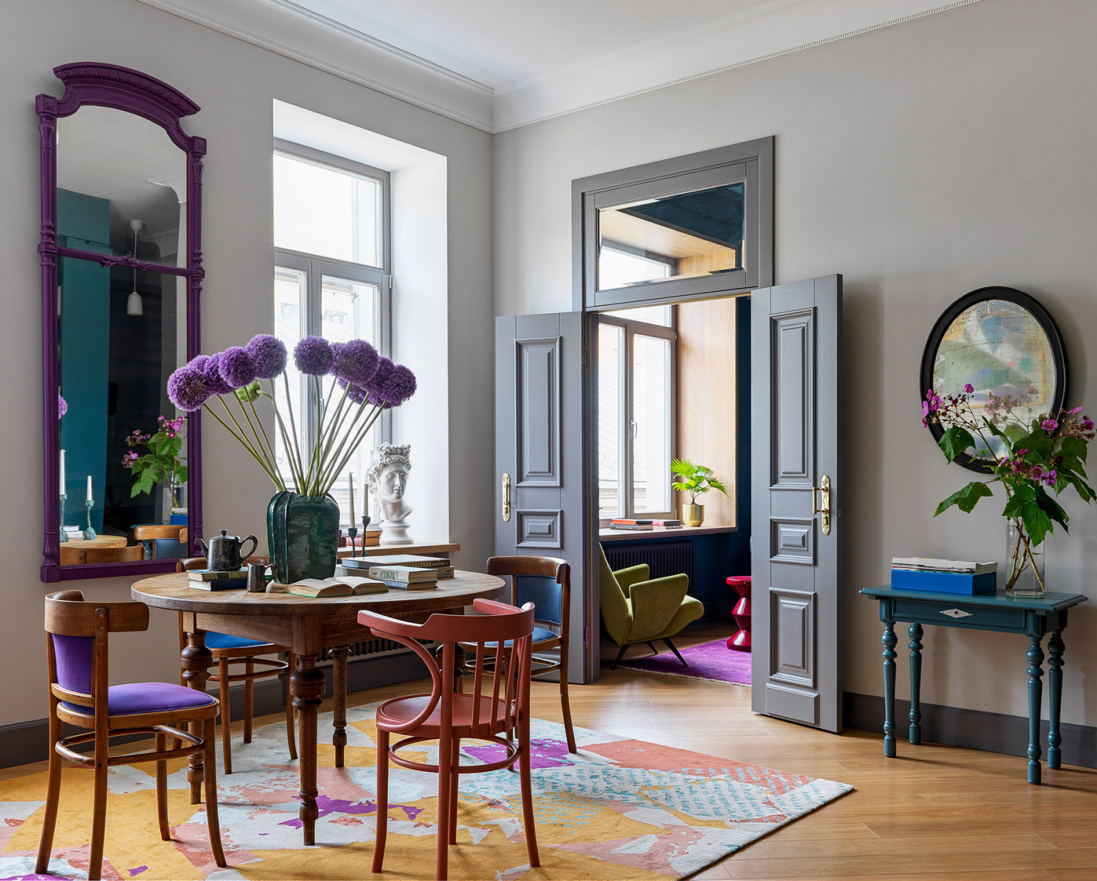 Colorful apartment