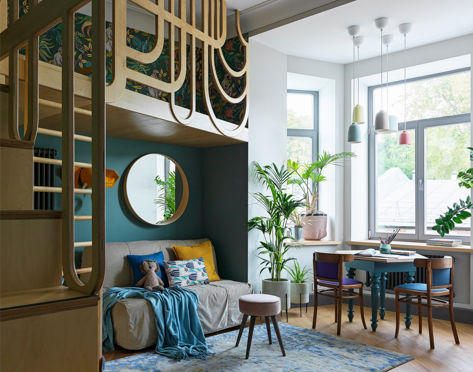 Colorful apartment