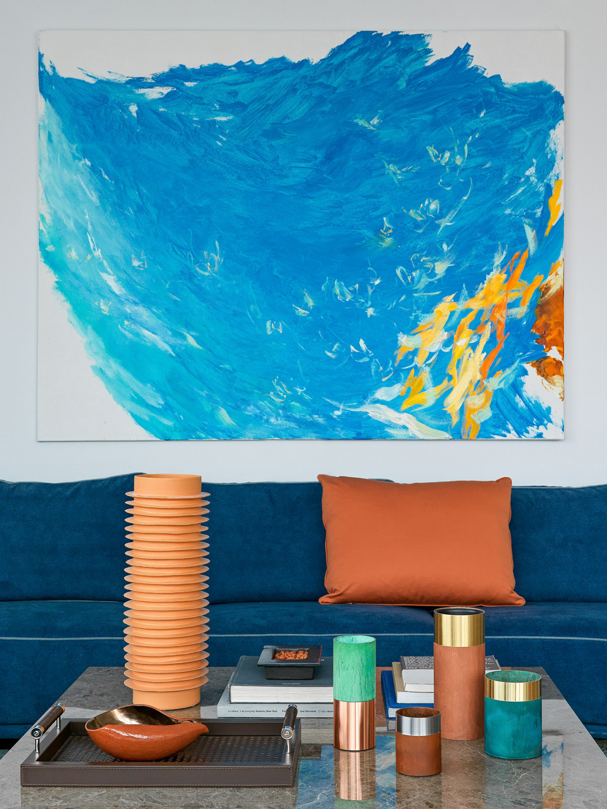 Shades of blue