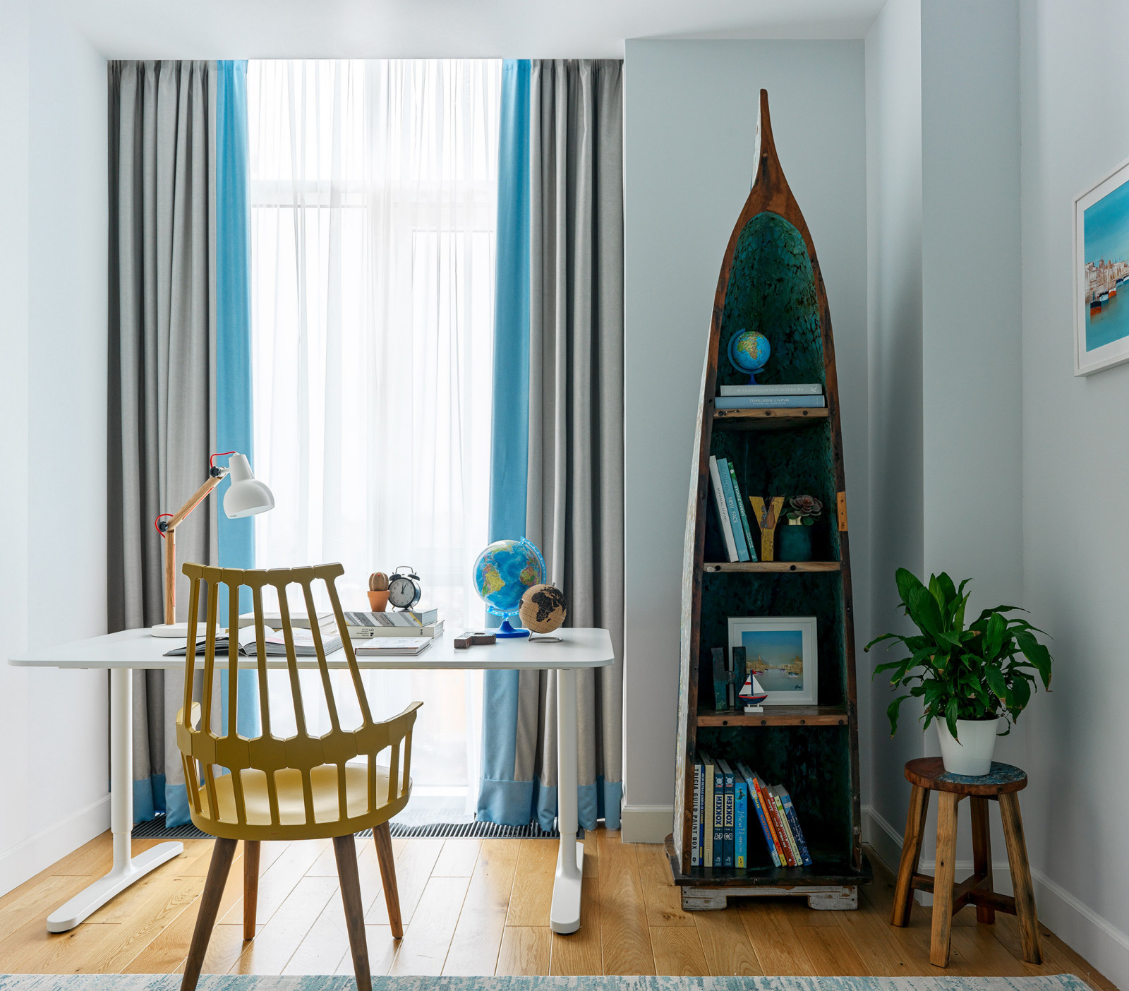 Shades of blue