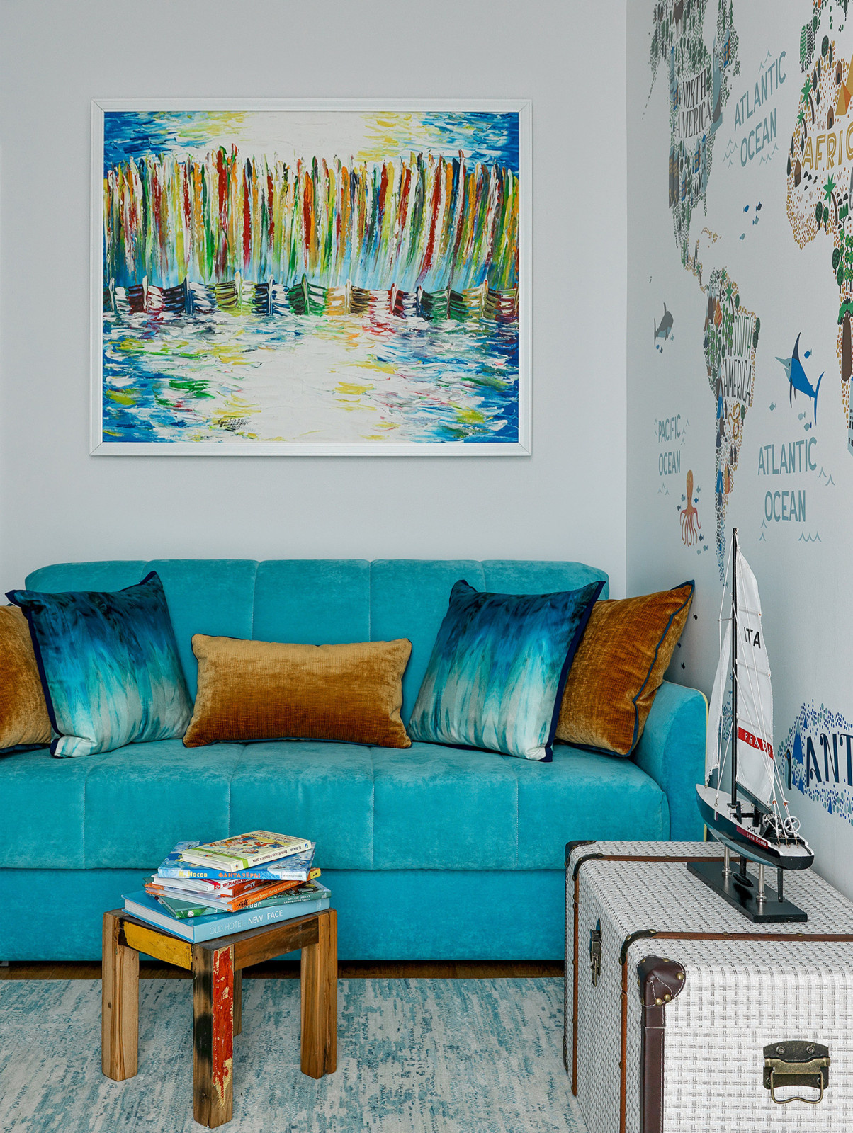 Shades of blue