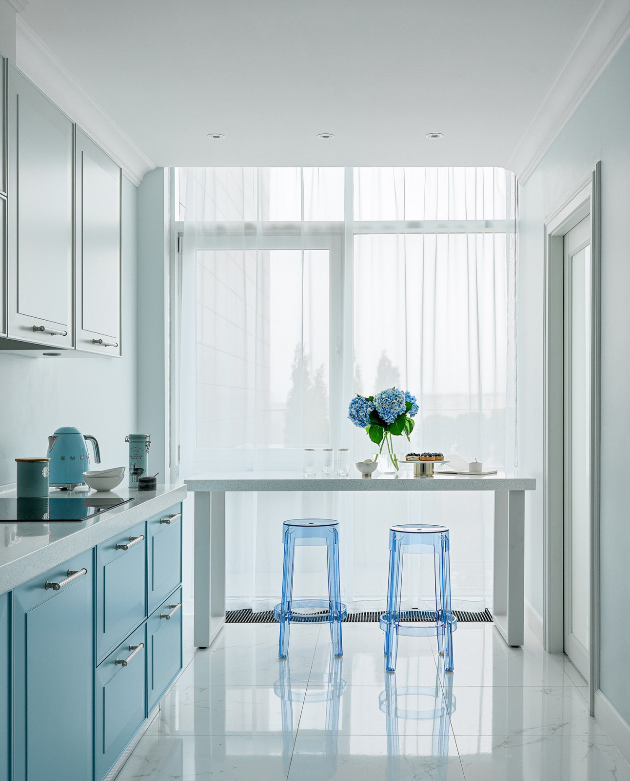 Shades of blue